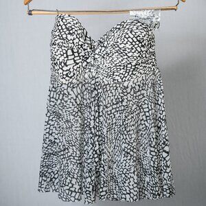 Target Merona StraplessTankini Swim Top